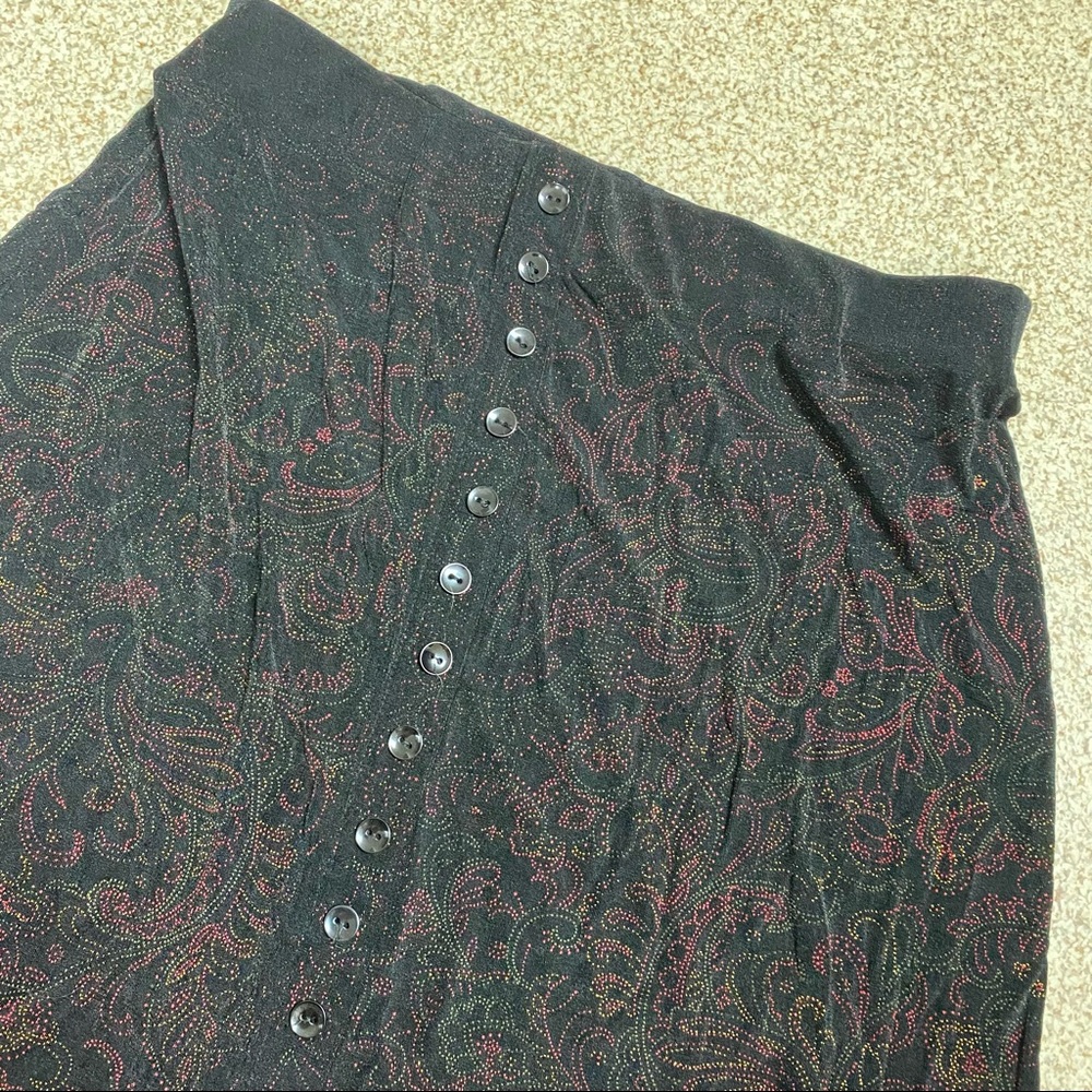 Button down skirt medium